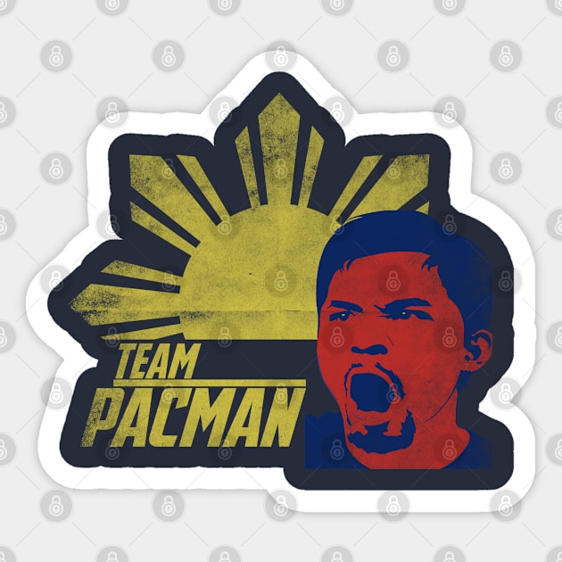 Team Pacman Sticker by Incognesto